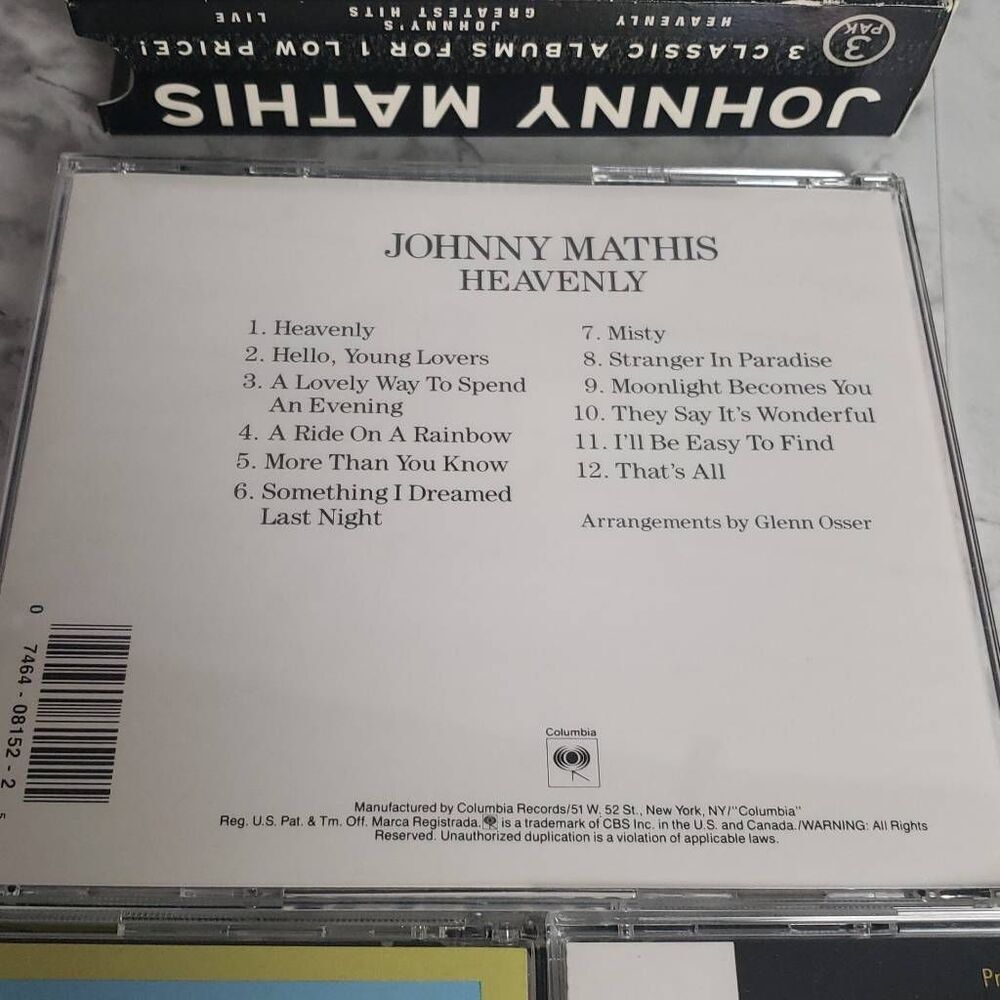 Johnny Mathis CD Bundle - Picture 9 of 9